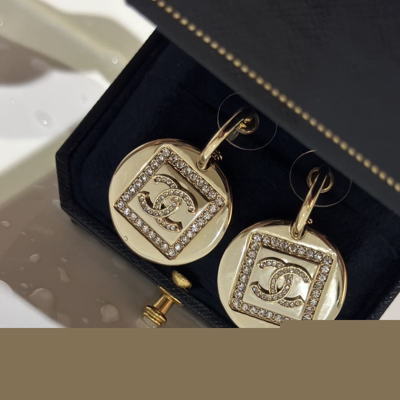 Ch*el earrings